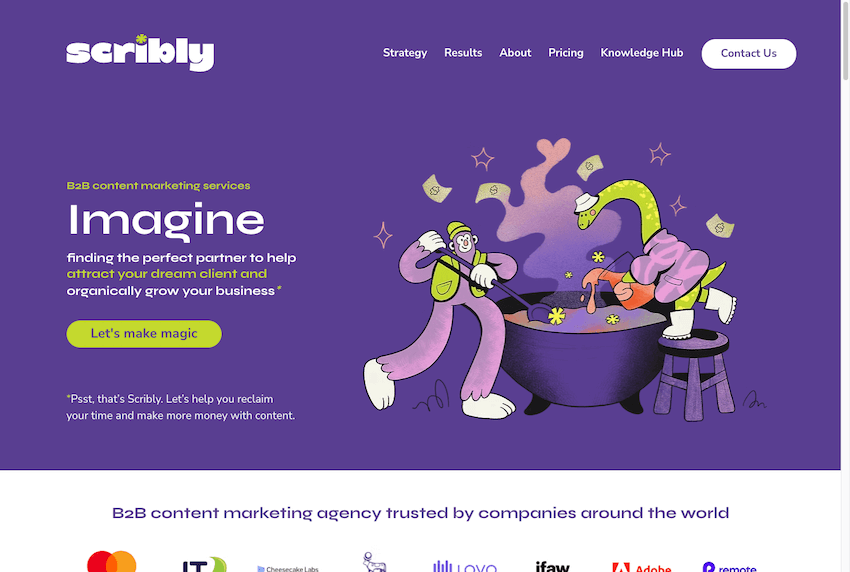 Scribly Media Home Page