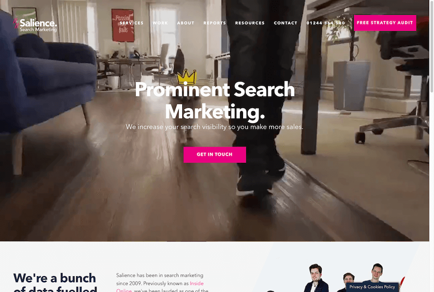 Salience Home Page