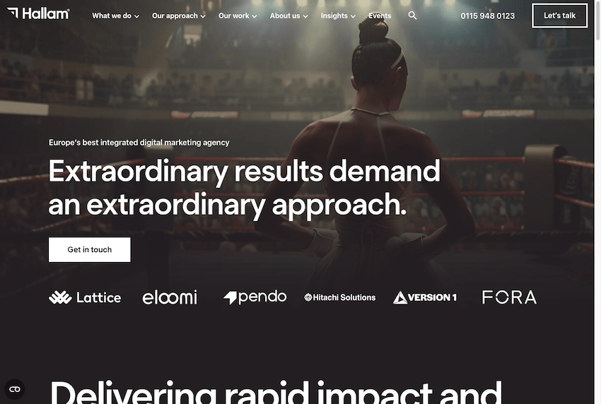 Hallam Home Page