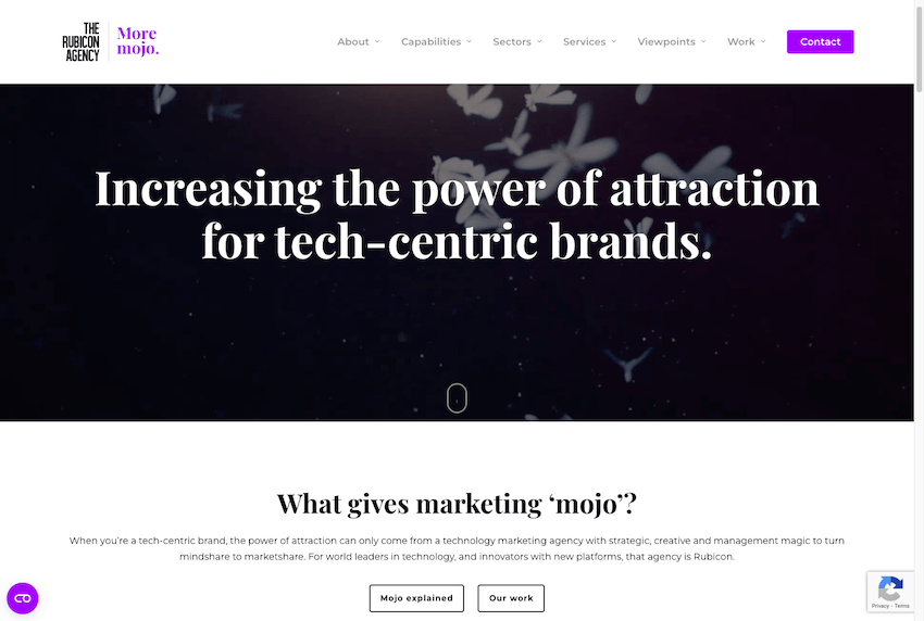 Rubicon Agency Home Page