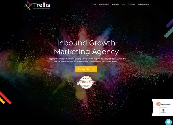 trellis agency home page