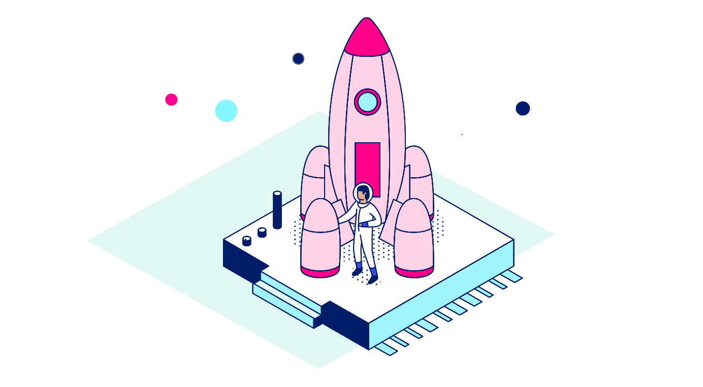 Rocket illustration