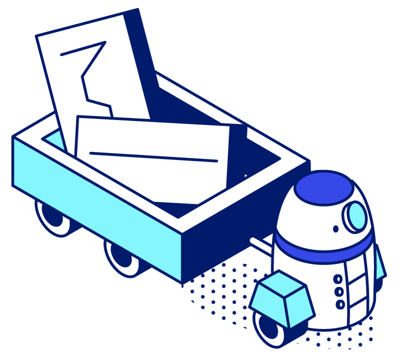 Two Wheeled Machine Pulling a Trailer with Two Graphs in