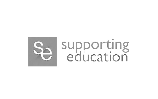 Supporting education logo